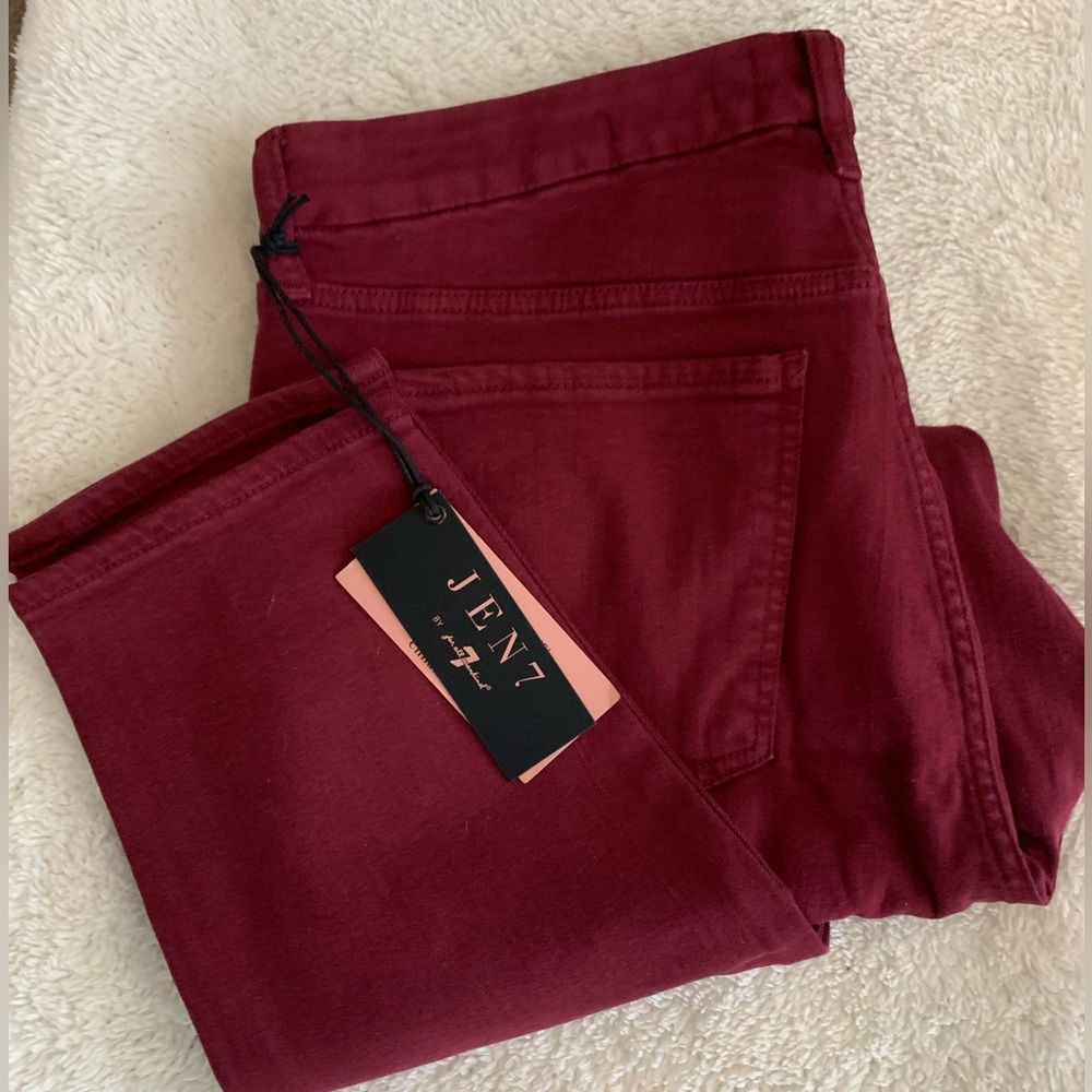 JEN7 Burgundy / New With Tags / Size 16
